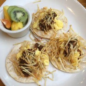 Gluten-free breakfast tacos from Messhall Kitchen